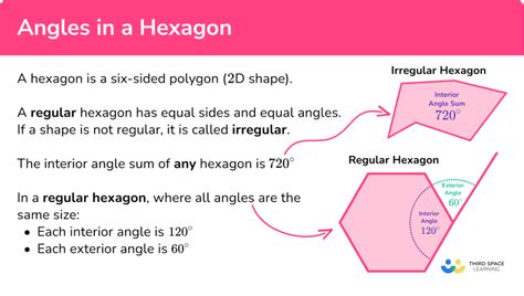 hexagon total angle|hexagon angle calculator.